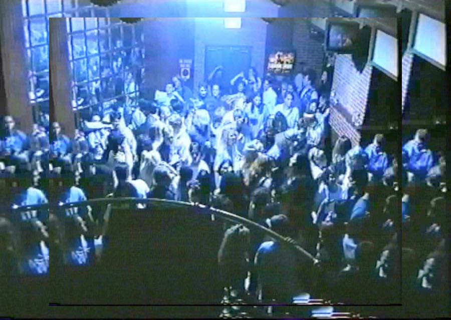 Packed dance pit at The Kings Cross Hotel 1994