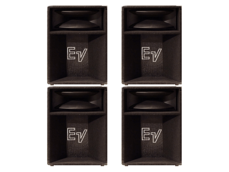 4 Electro-Voice EV SH1502ER Speakers