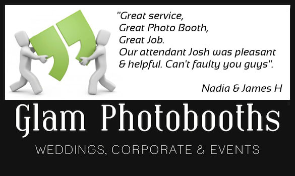 Glam Photobooths Feedback - Wedding Reception