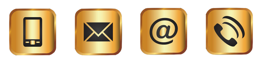 Gold Contact Icons