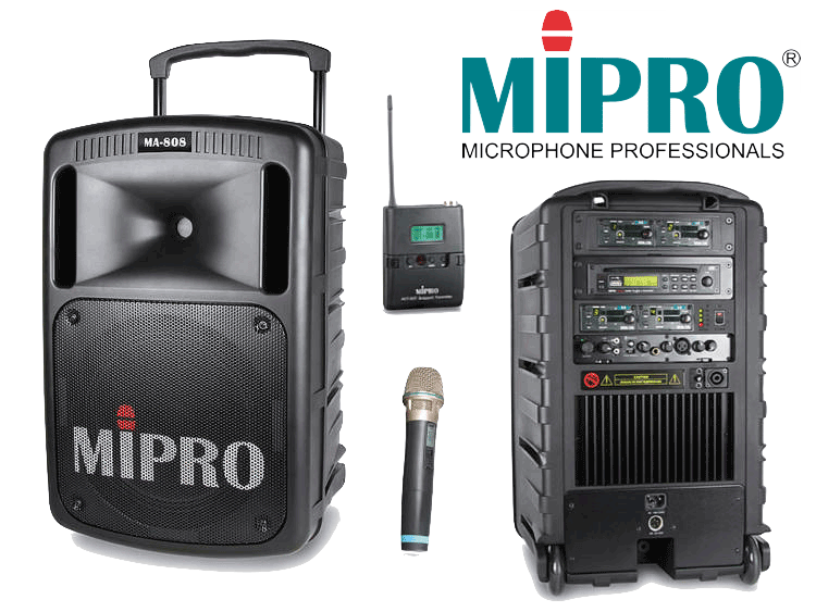 MiPro 250W Portable PA System