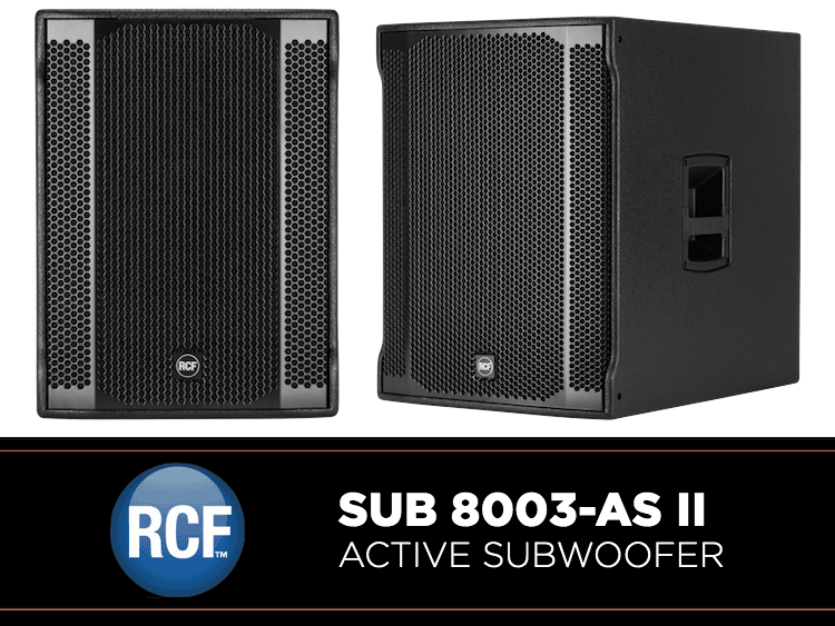RCF 4Pro 8003-AS2 Active Subwoofer
