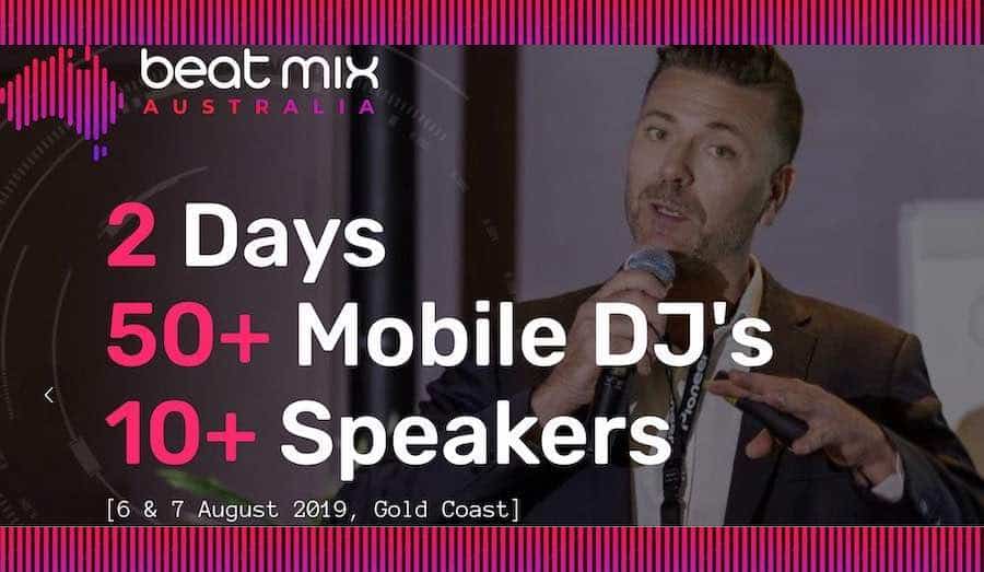 Beat Mix Australia Mobile DJ Conference 2019 Promo Slide 1