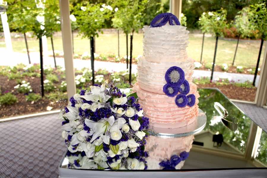 Ben & Melissa Wedding Cake