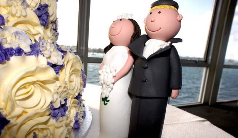 Kelly & Bill Wedding Cake