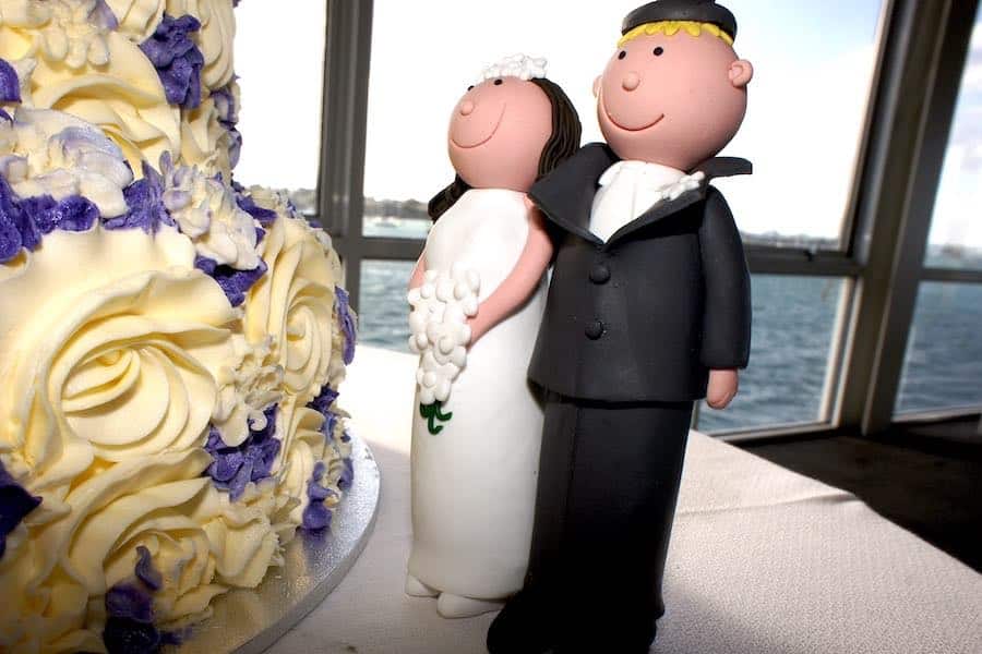 Kelly & Bill Wedding Cake
